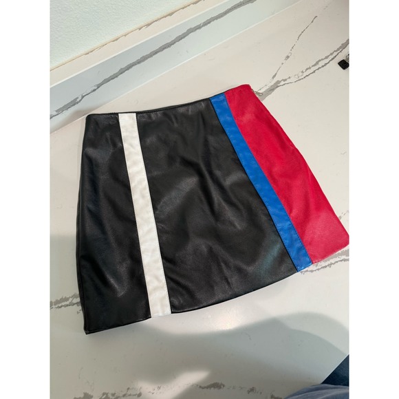 Emory Park Vintage‎ Look Faux Leather Mini Skirt Size Small - Picture 10 of 10
